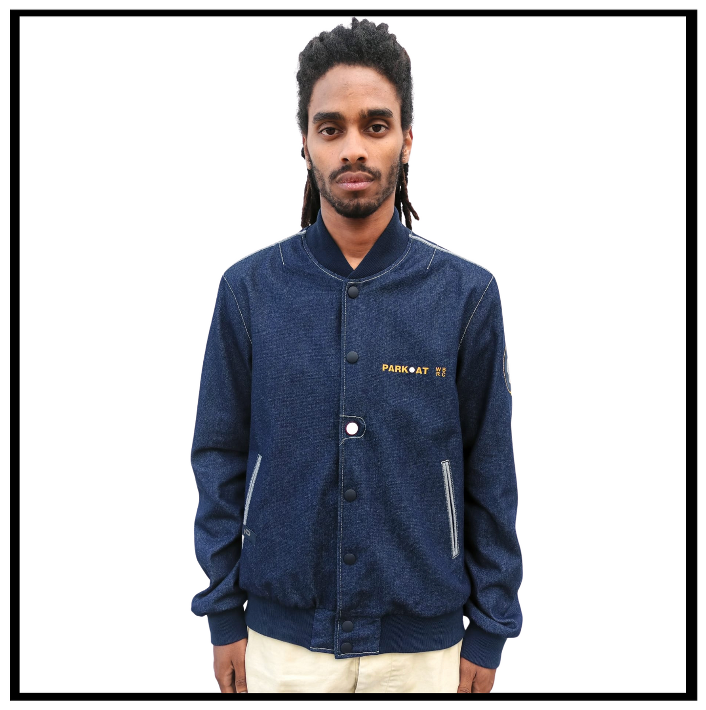 Parkoat Denim Jacket "BlueJAPAN"