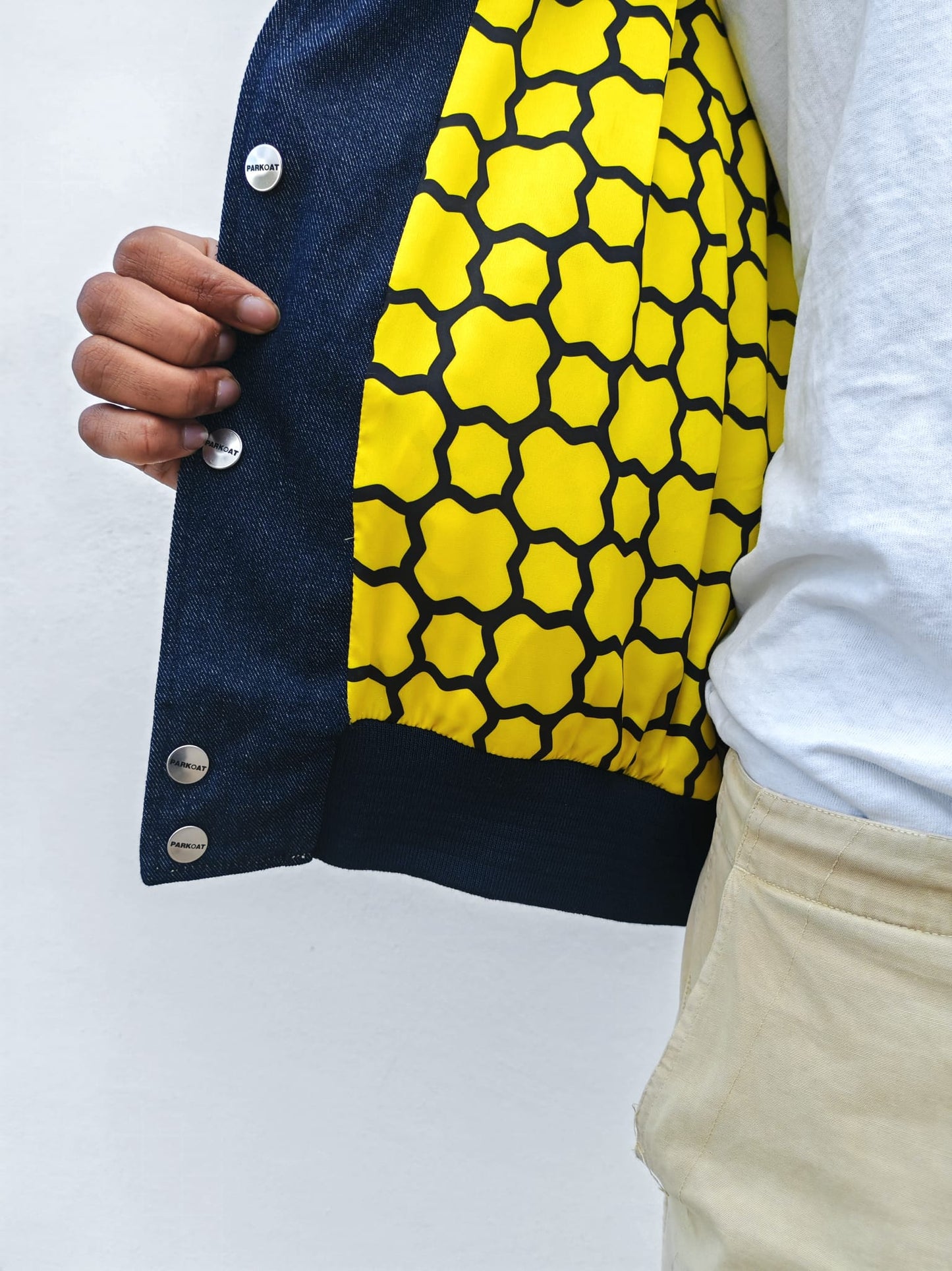 Parkoat Denim Jacket "BlueJAPAN"