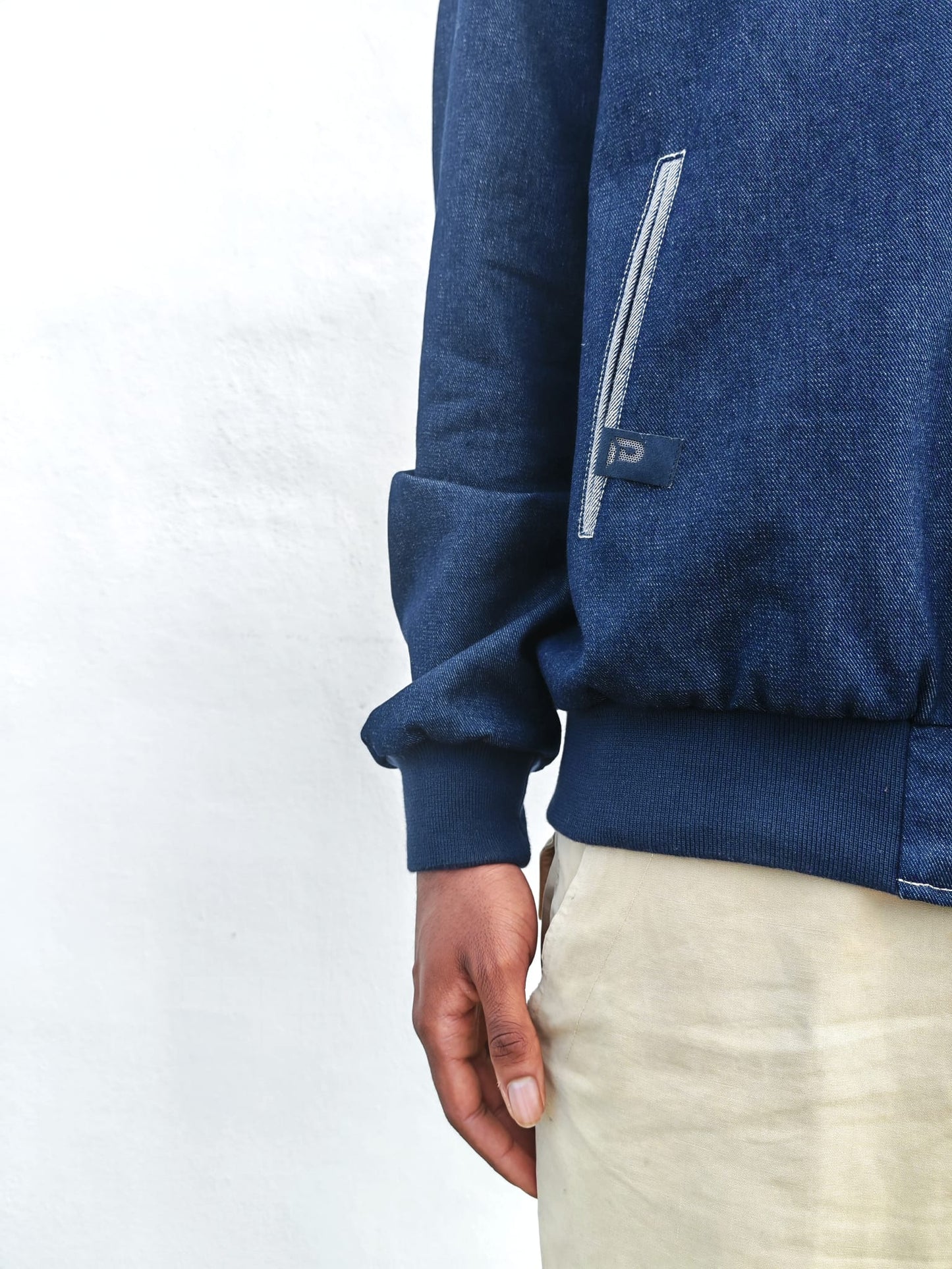 Parkoat Denim Jacket "BlueJAPAN"
