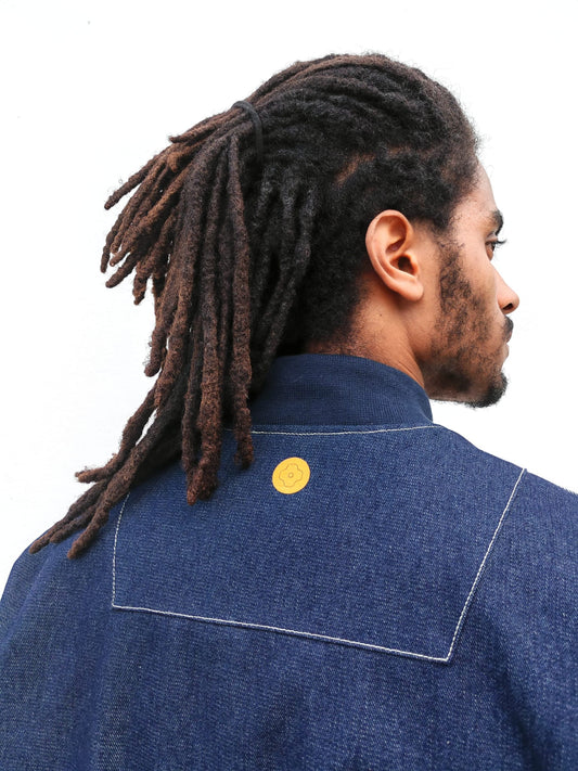 Parkoat Denim Jacket "BlueJAPAN"