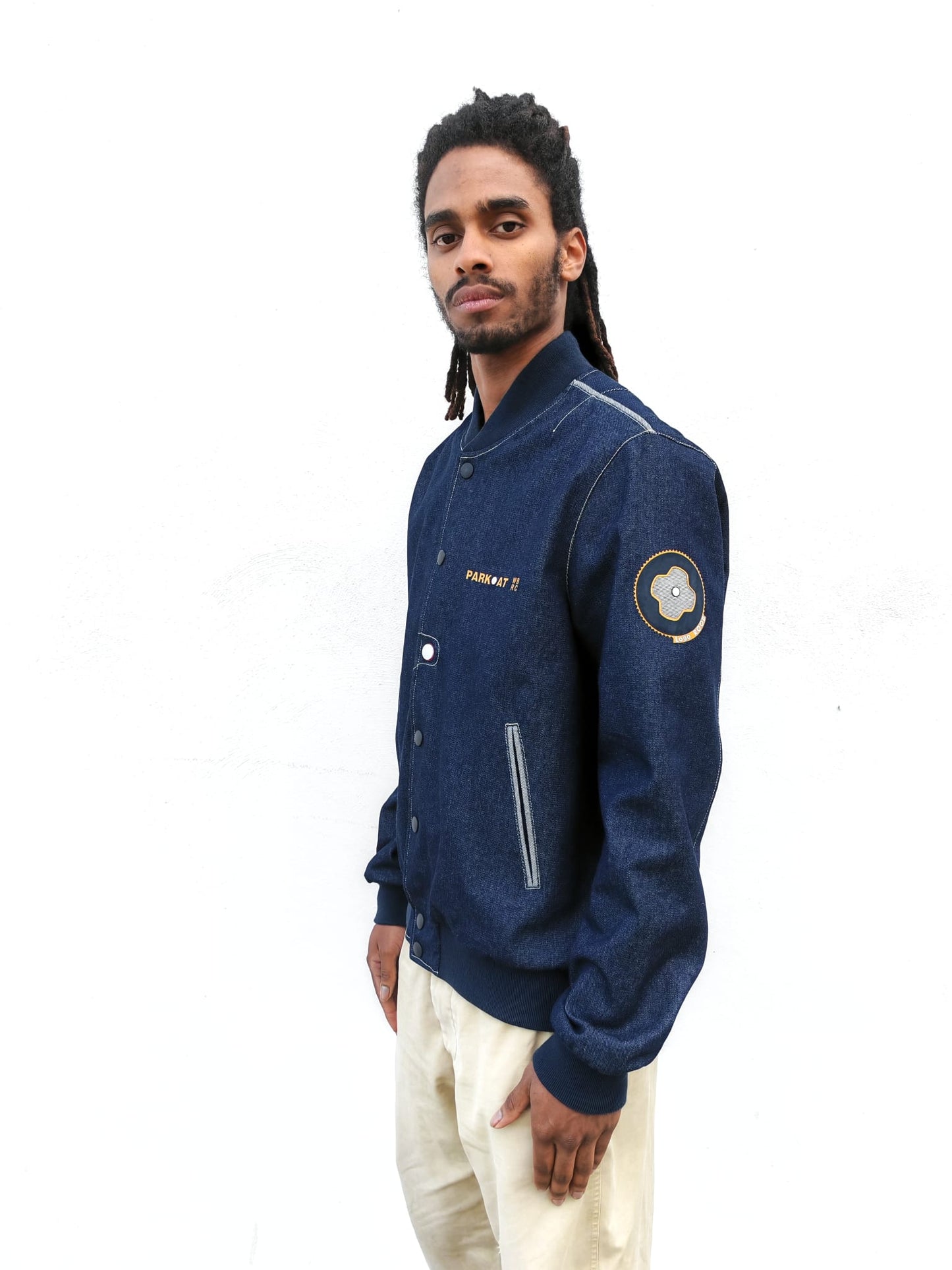 Parkoat Denim Jacket "BlueJAPAN"