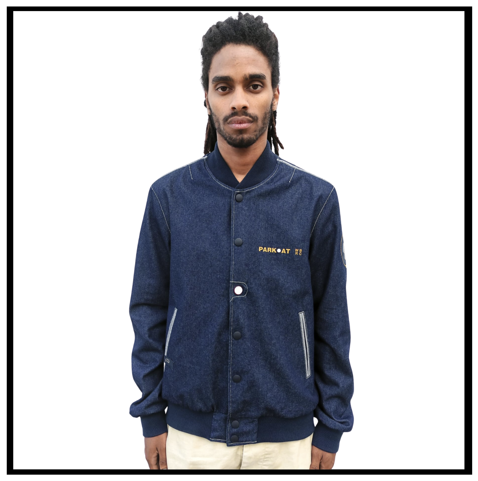 Parkoat Denim Jacket "BLUEJAPAN"