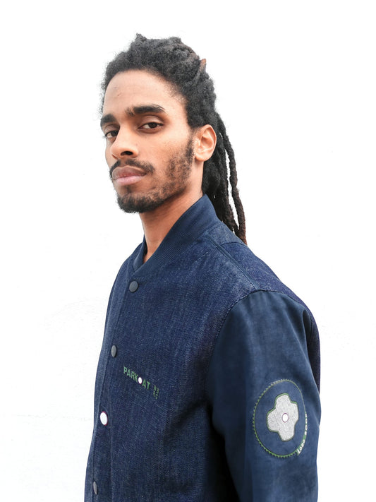 Parkoat Denim Jacket "BlueDARK"