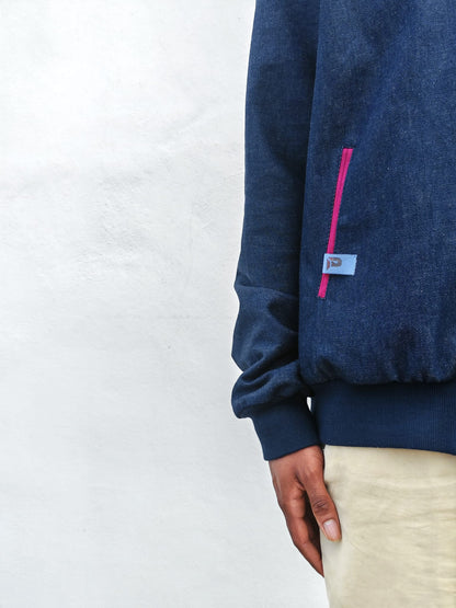 Parkoat Denim Jacket "SkyMood"